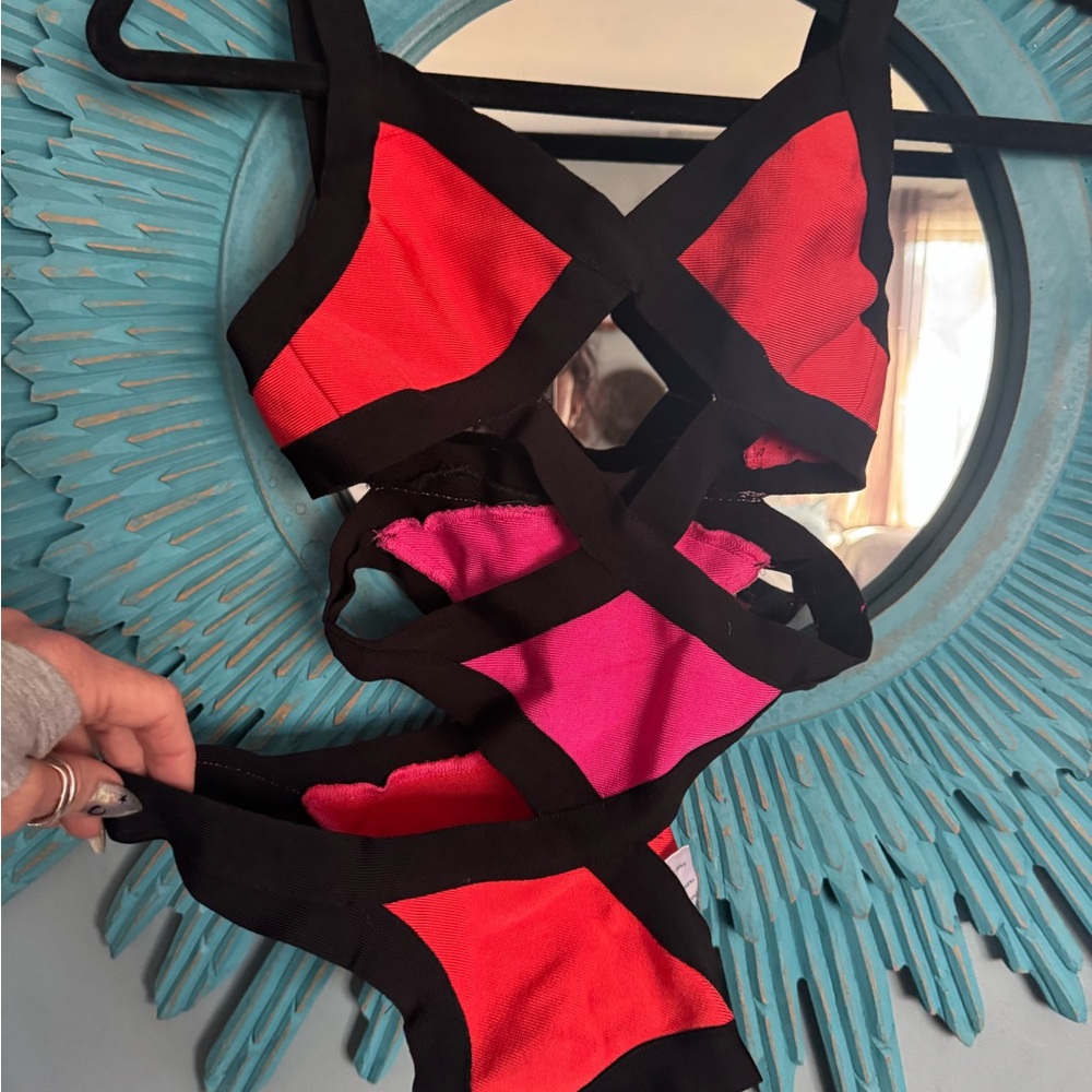 IMMACUL8 Brand cut out one piece sexy swimsuit